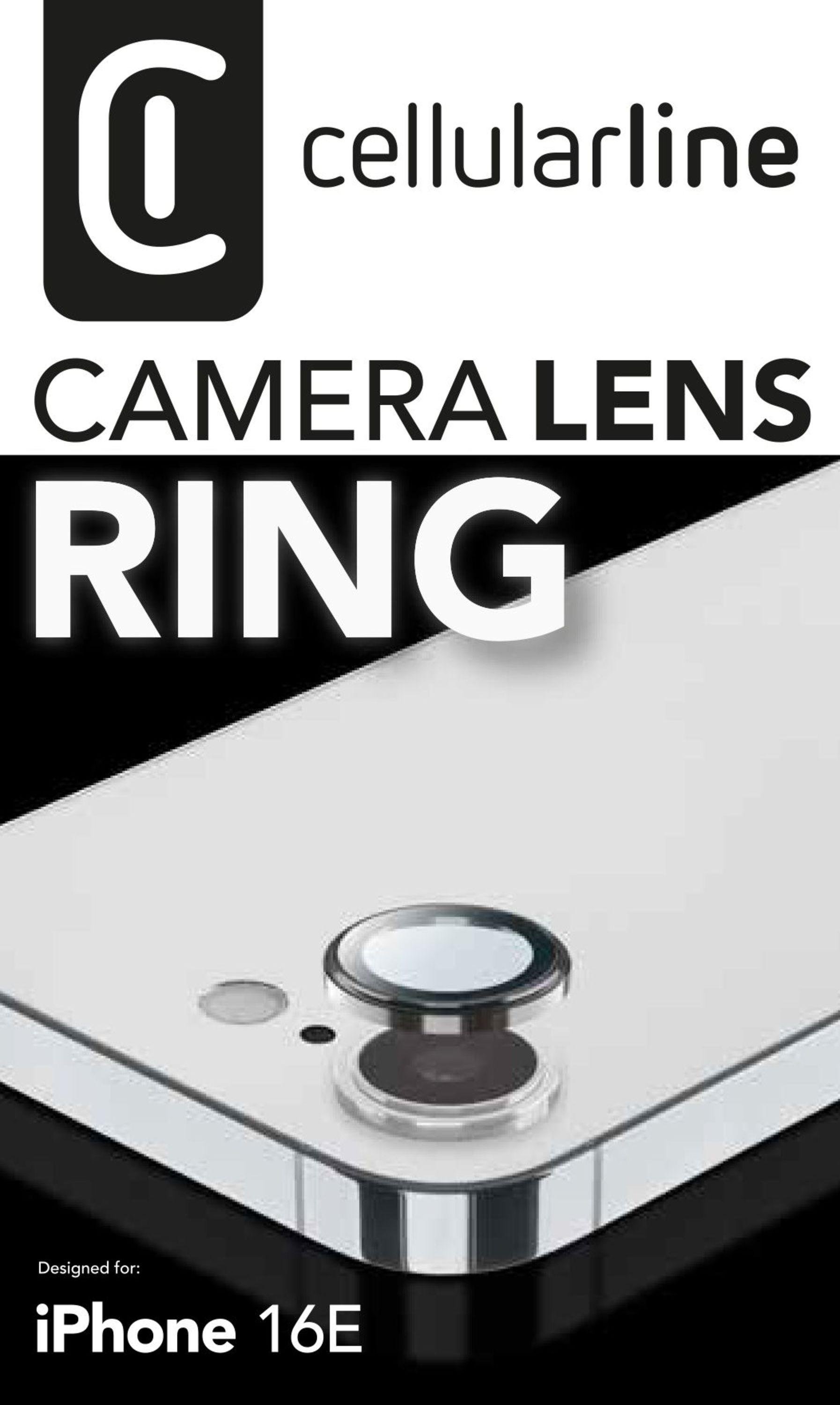Camera Lens Protection Ring für Apple iPhone 16e Clear (61087)