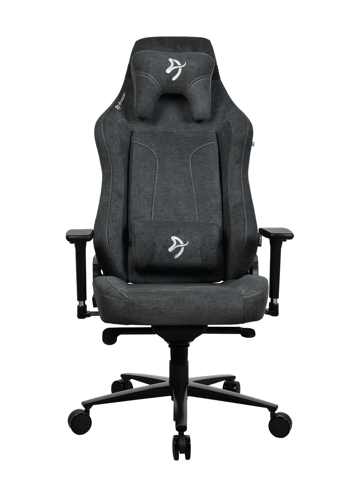 Vernazza XL Soft Fabric Gaming-Stuhl, Dark Grey