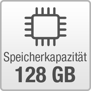 Speicherkapazität 128 GB