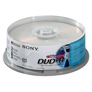 DVD+R 4.7GB 16x 25er-Pack DVD-Rohlinge