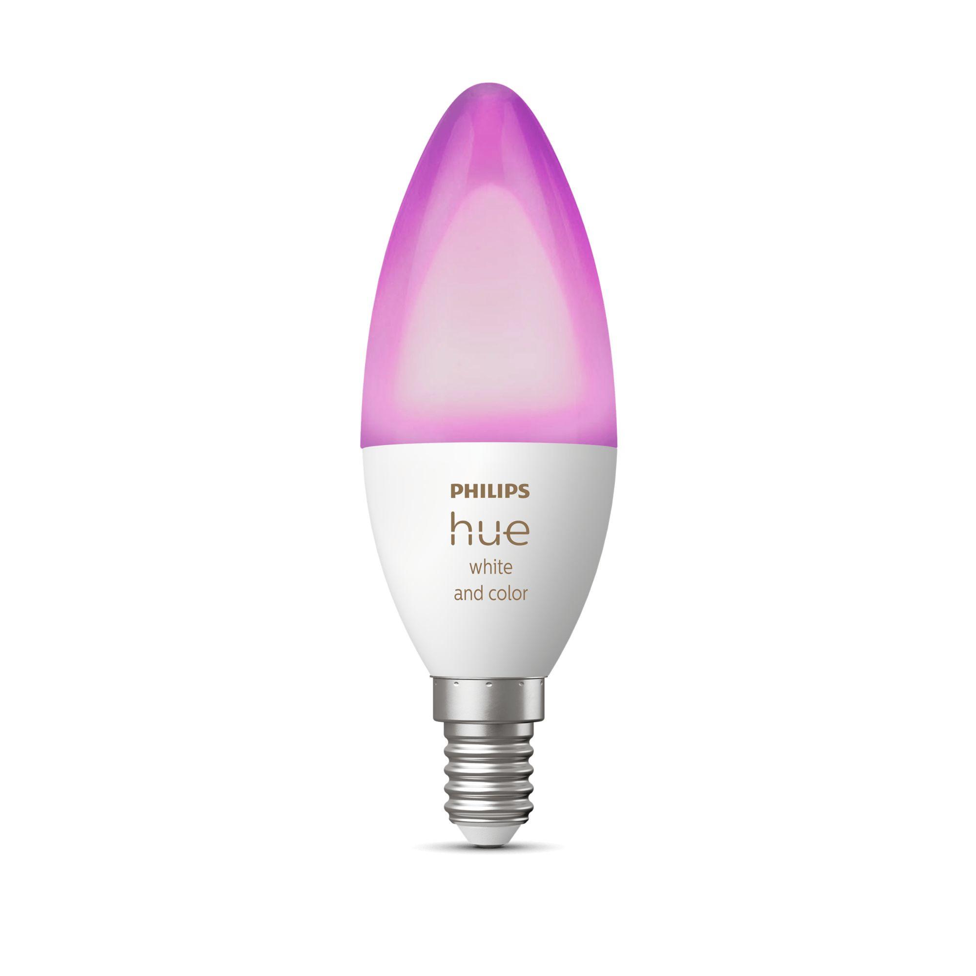 White & Color Ambiance E14 LED Lampe