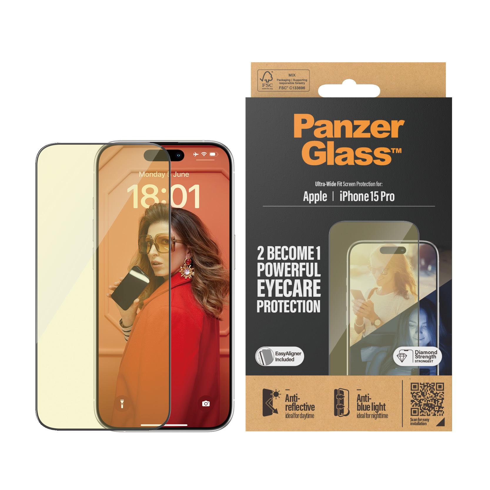 iPhone 15 Pro Eyecare | Ultra-Wide Fit mit EasyAligner