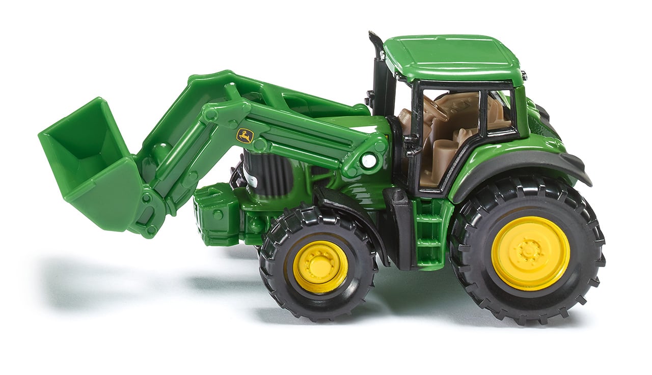 Modellauto John Deere mit Frontlader 1341