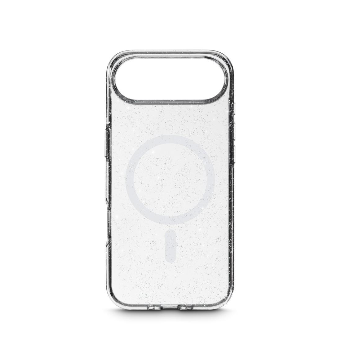 Cover "Mag Glitter" für Apple iPhone Air, Transparent (00019083) Handyhülle