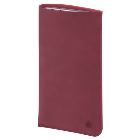 Smartphone-Sleeve "Soft Elegance", Größe XXL, Burgunder