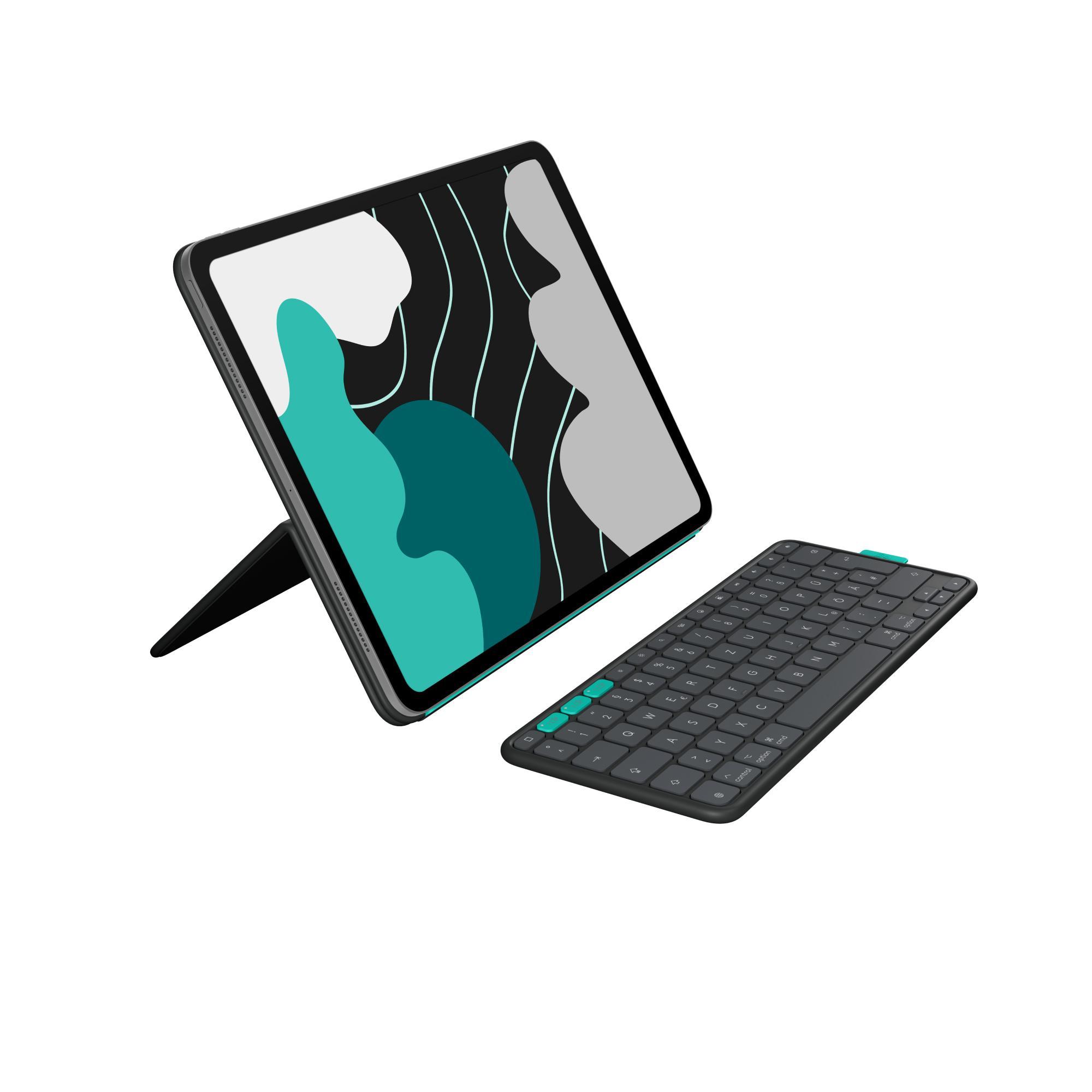 Flip Folio, graphite, für iPad Pro & iPad Air 13 Zoll Tablet-Tastatur