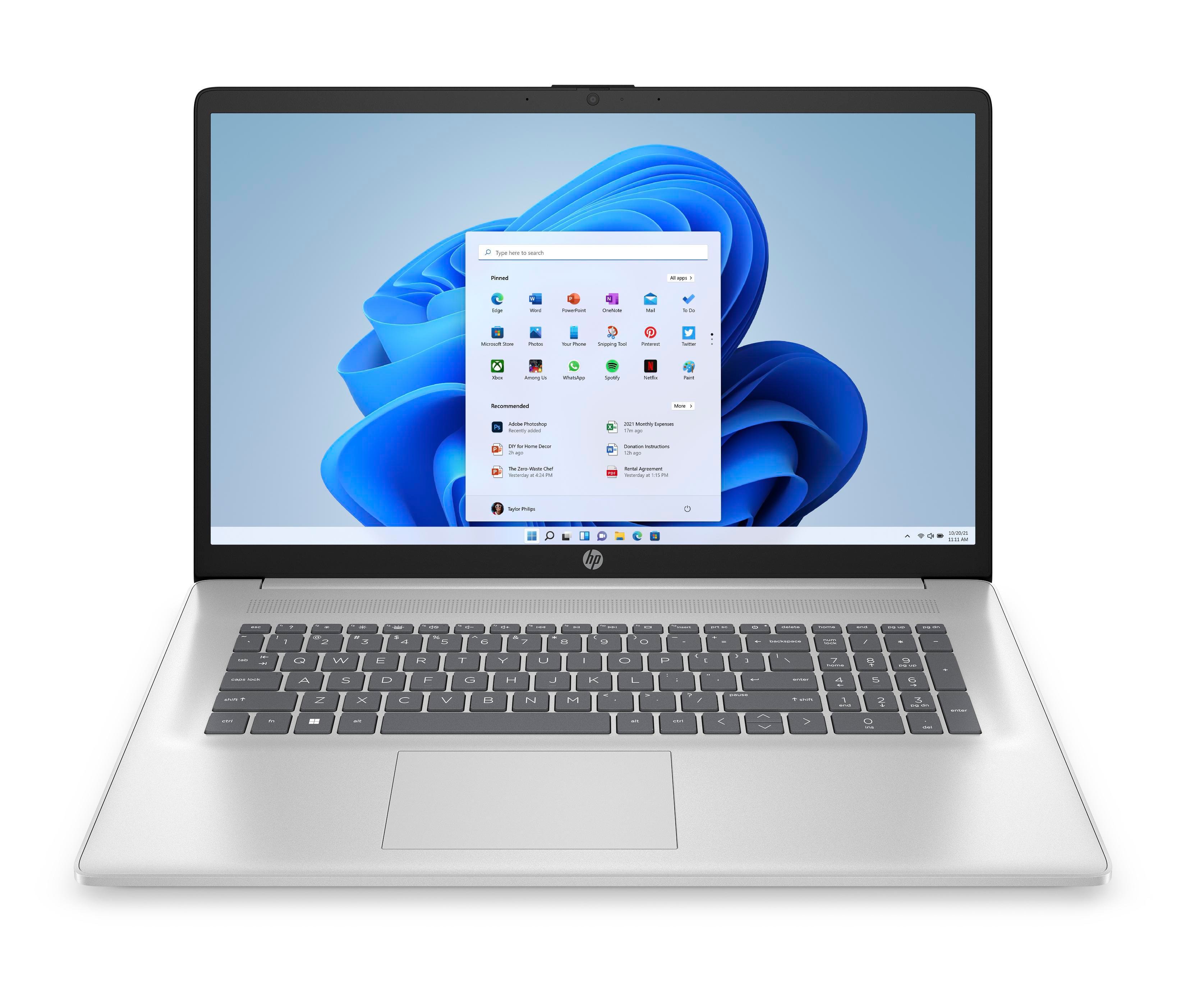 Notebook 17-cn3658ng, Silber, 17 Zoll, Full HD, IPS, Intel Core i5-1334U, 16 GB, 1 TB M.2 SSD, Intel Iris Xe
