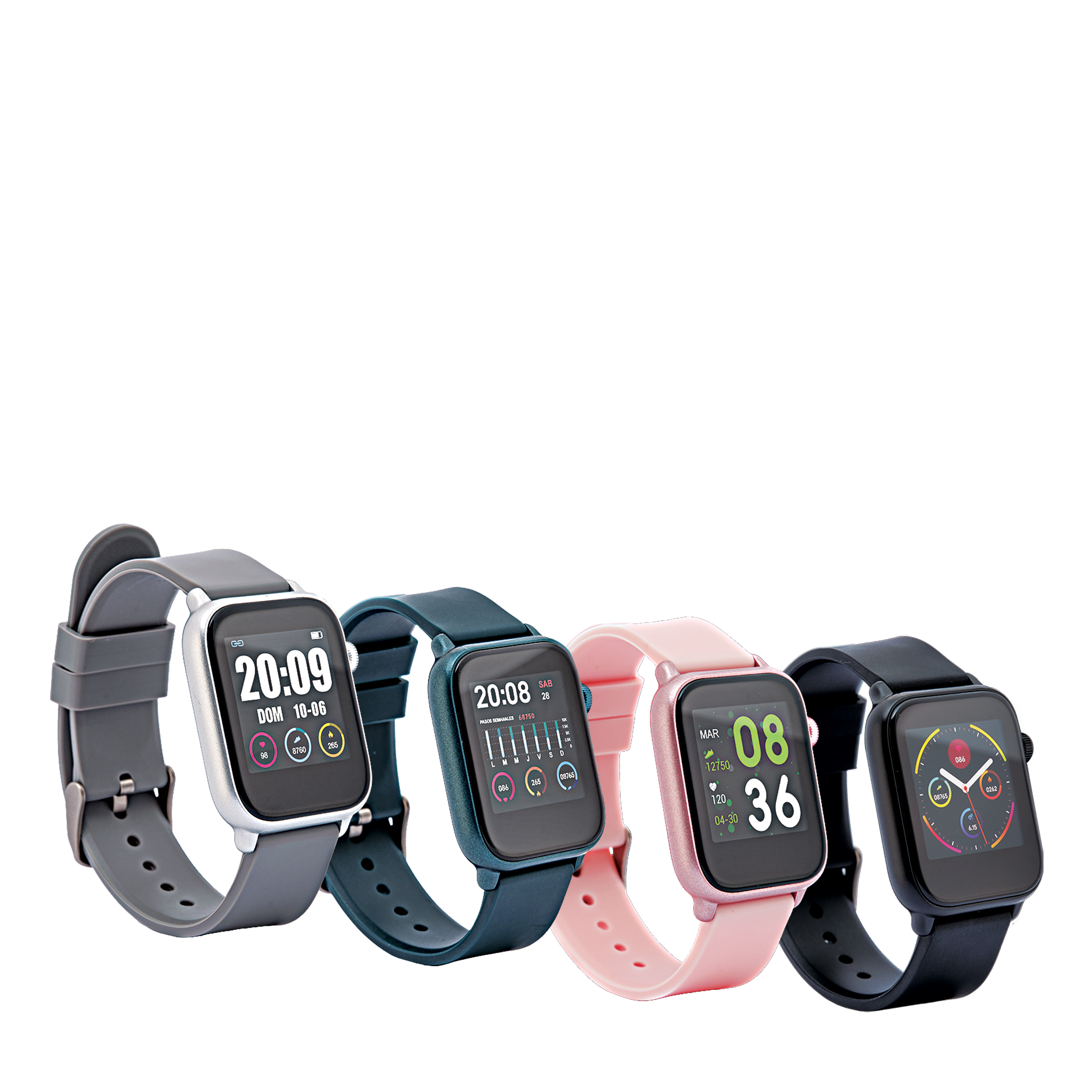 XMOVE Fitnesstracker in Schwarz für Einsteiger schwarz