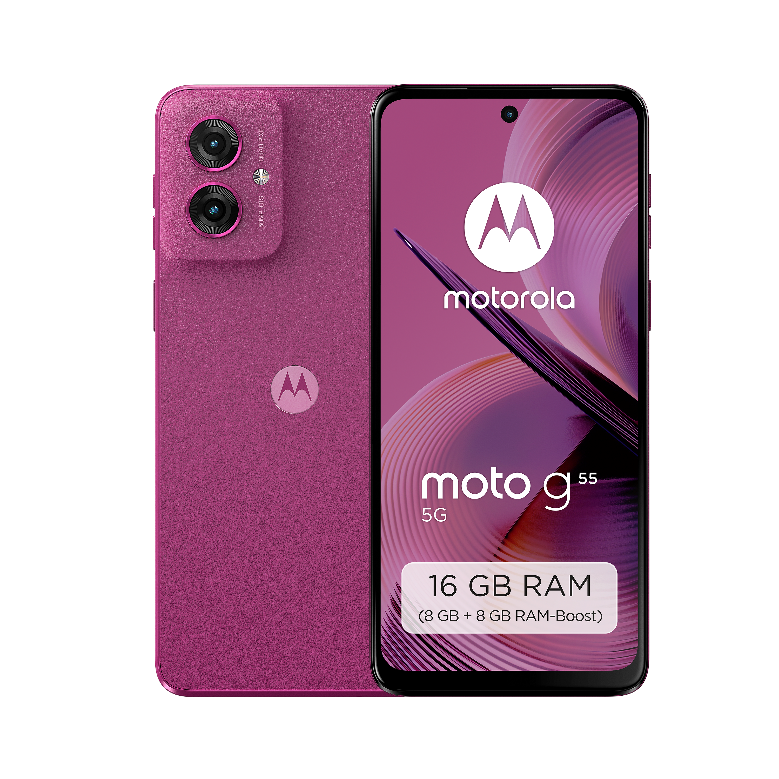 moto G55 5G 8GB + 256GB Twilight Purple Smartphone