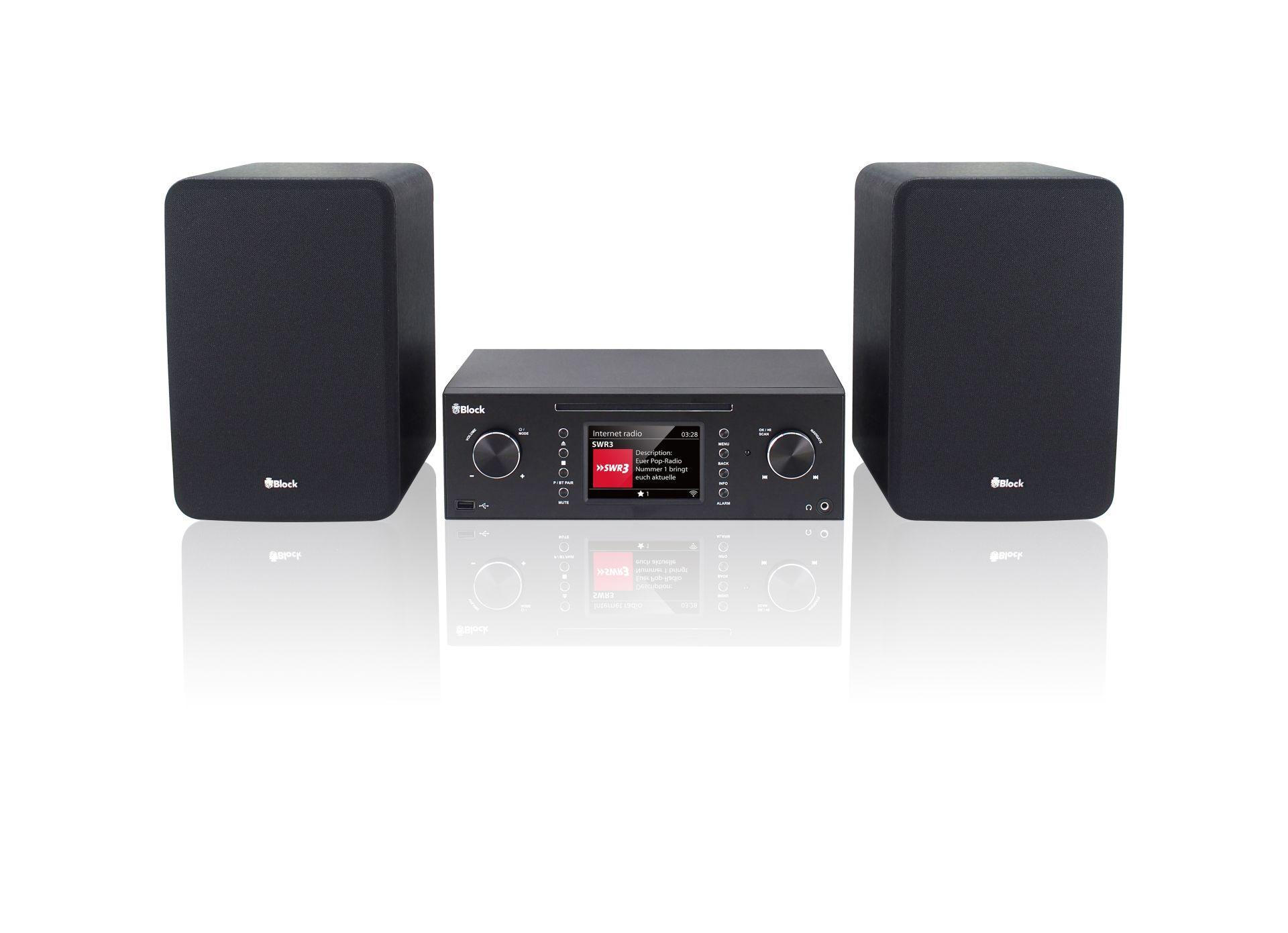 MHF-50 Mikroanlage schwarz