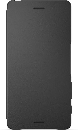 Smartphone Flipcover Touch SCR52 für Xperia X schwarz
