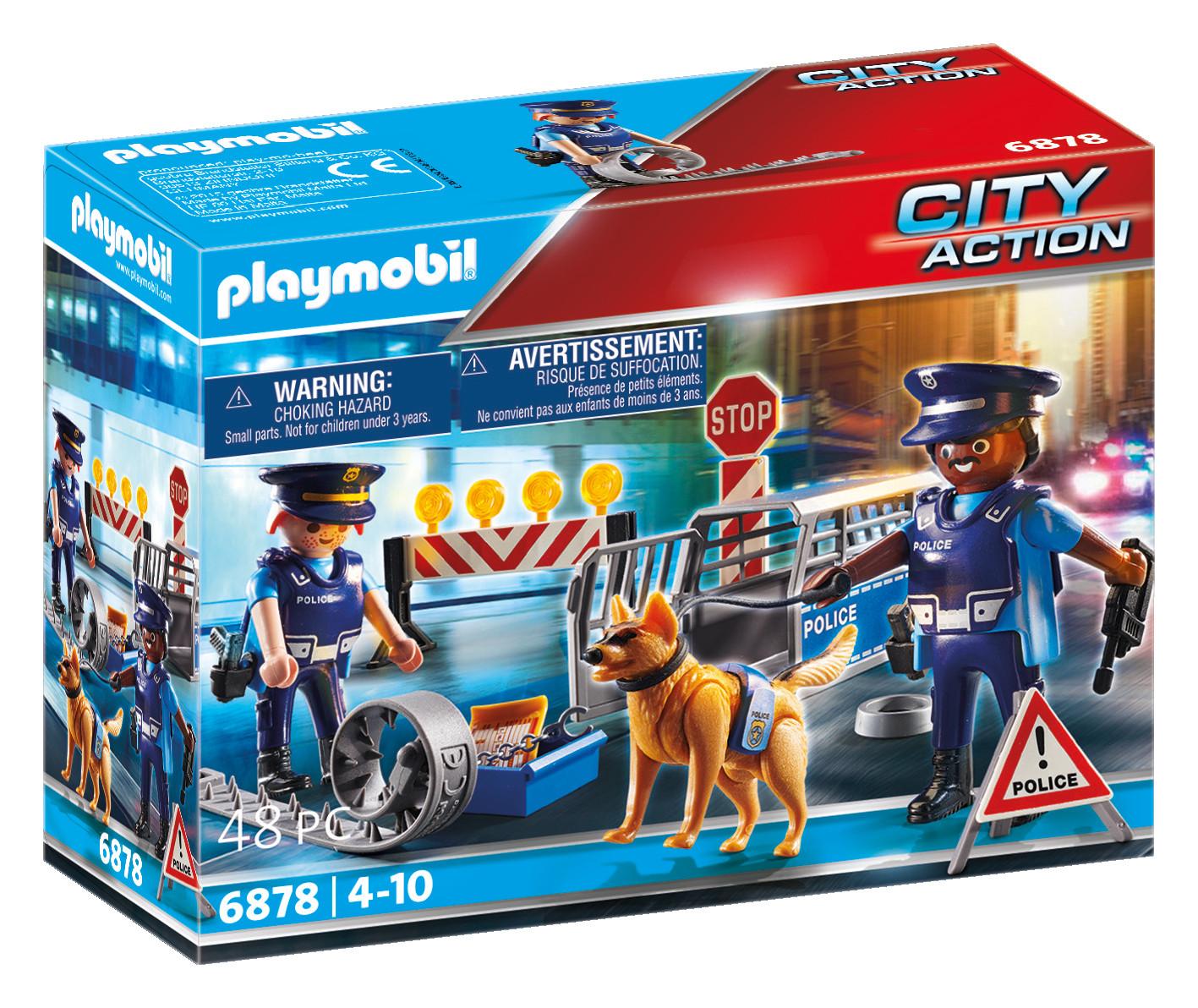 City Action - Polizei Straßensperre