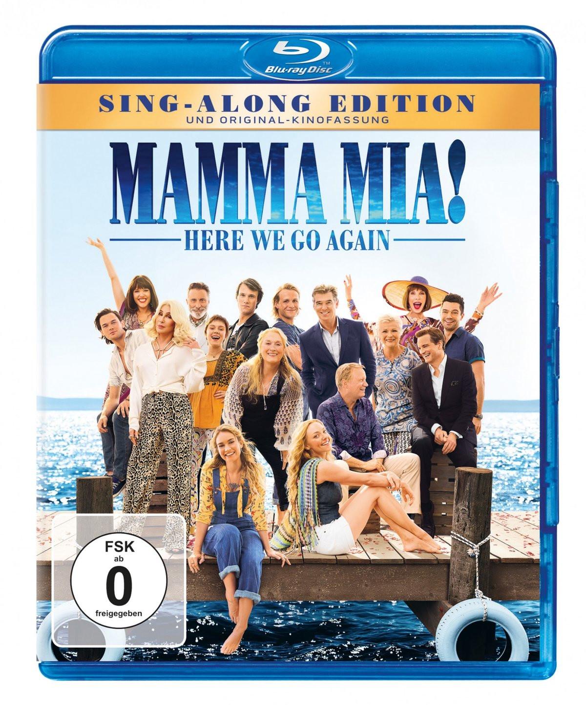 Blu-ray Mamma Mia! Here We Go Again
