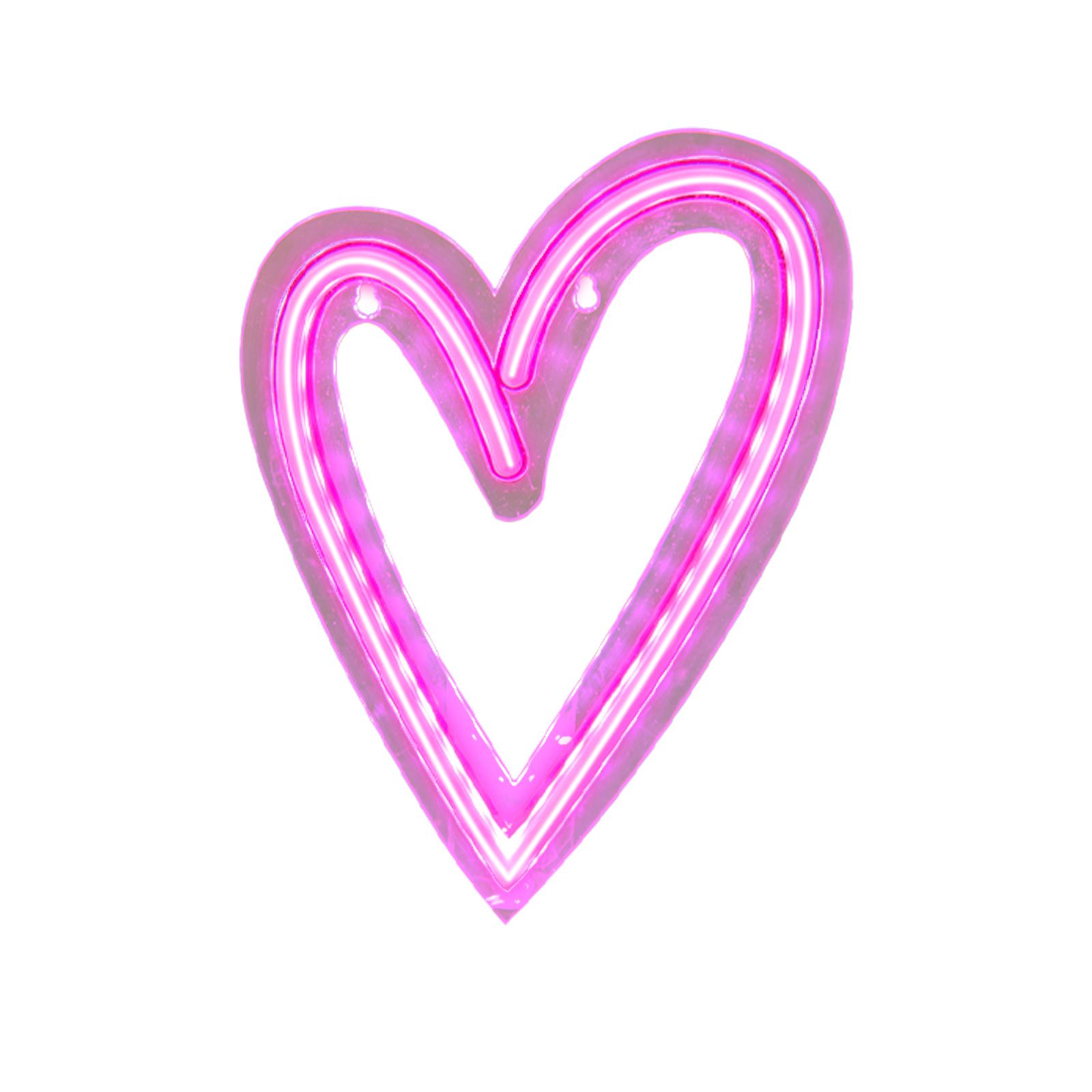 LED-Leuchtschild "Love Mode On" mit Neon-Effekt für den Innenbereich
