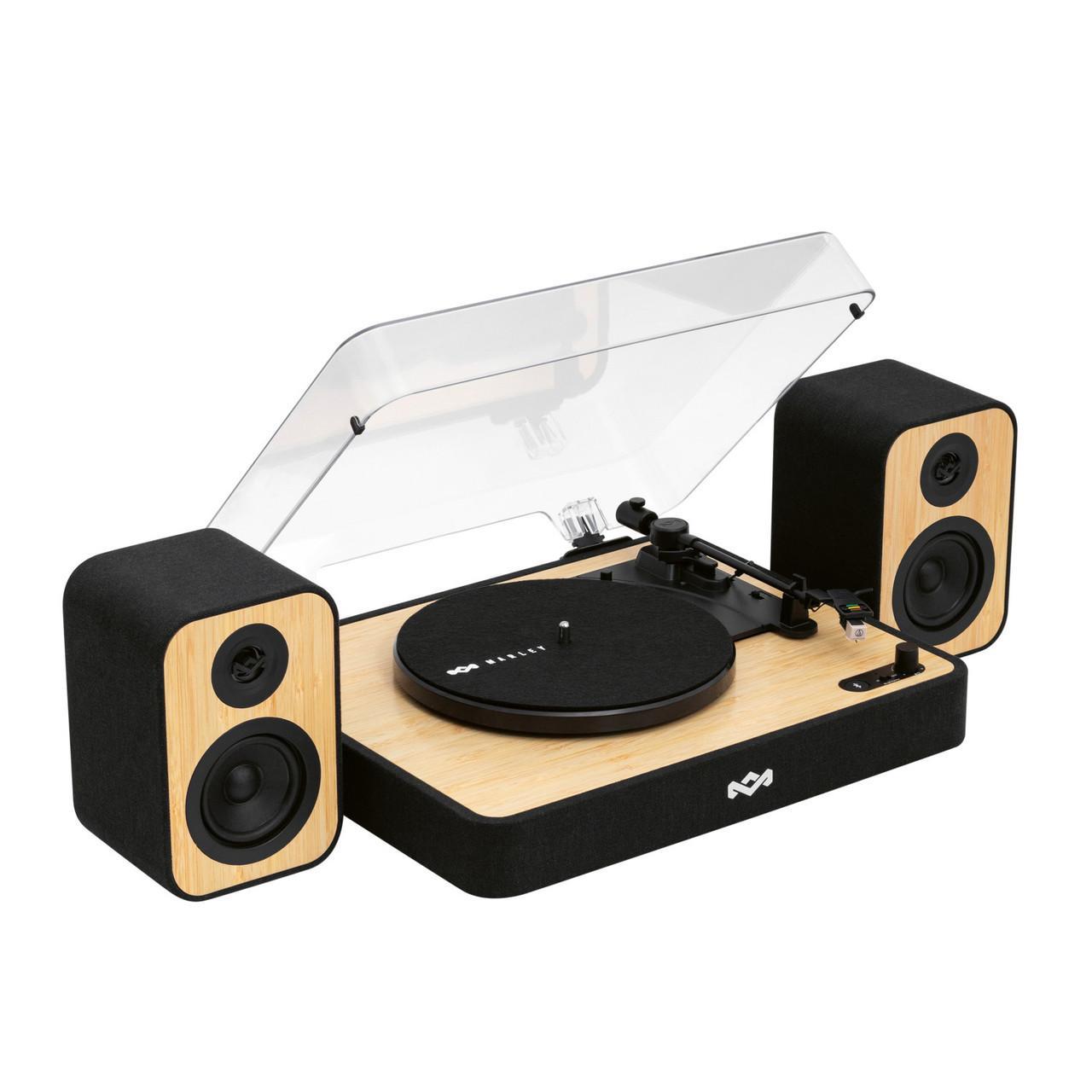 Plattenspieler REVOLUTION Bluetooth + 2 Regallautsprecher