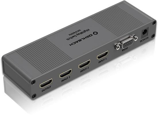 Highway Switch mit Receiver, BluRay Player, Spielekonsole Eingänge HDMI Switch