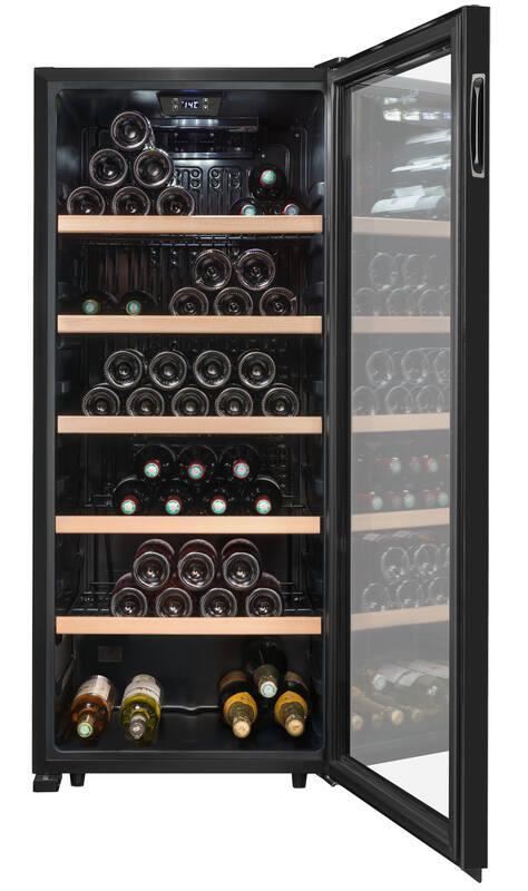 LS117BLACK Weintemperierschrank