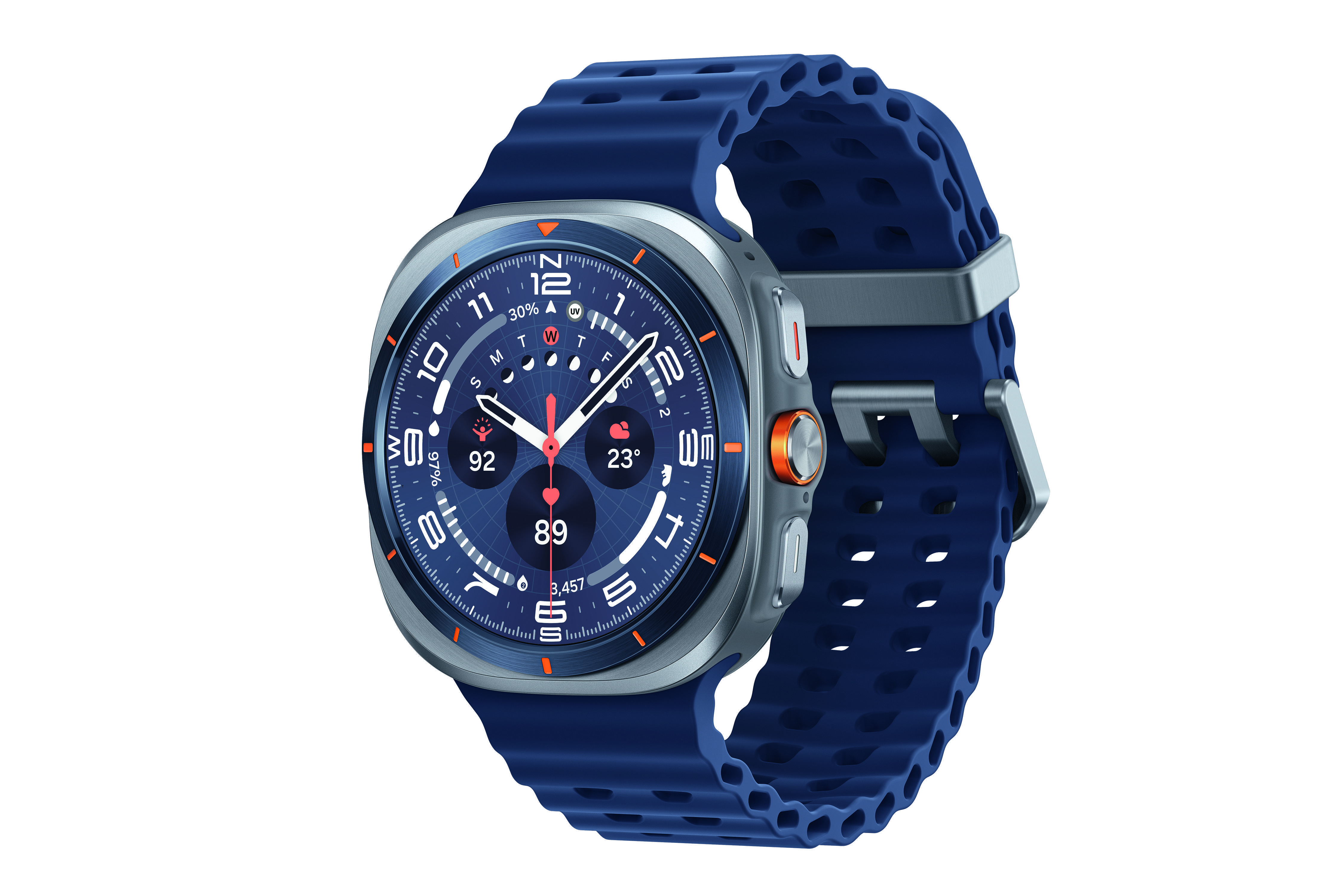 Galaxy Watch Ultra, 2025, 47mm, LTE, Titanium Blue Smartwatch