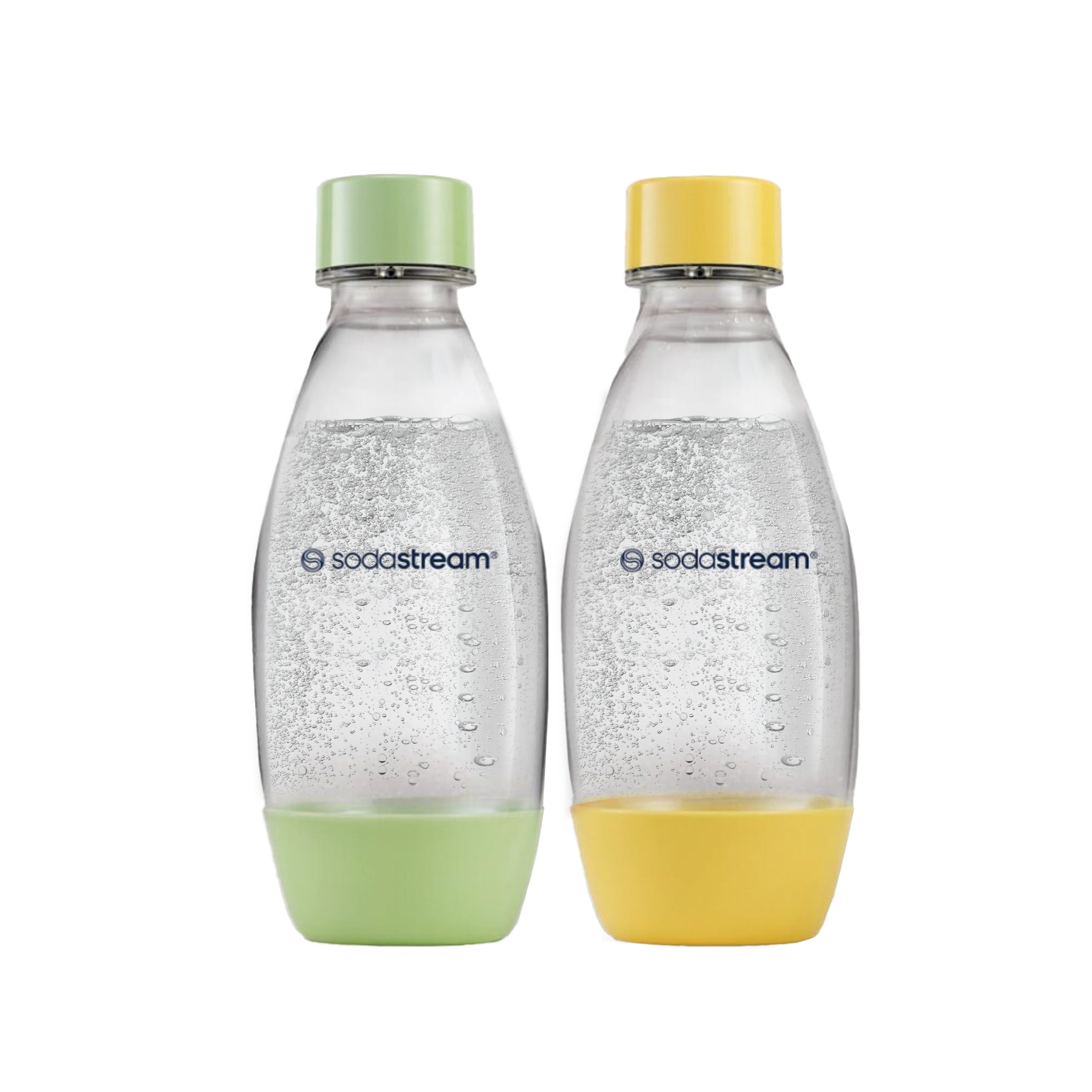 Kunststoffflasche FUSE grün/gelb 0,5L