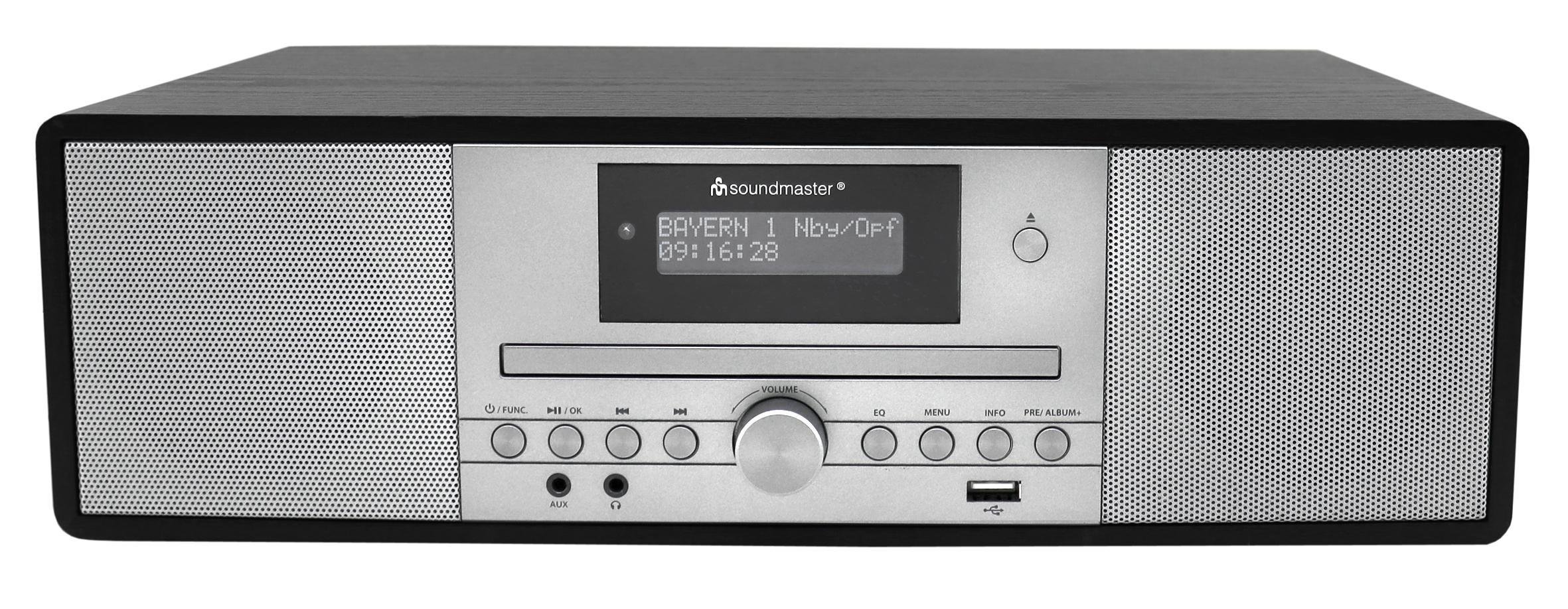 DAB+ Radio mit CD Player DAB980 schwarz