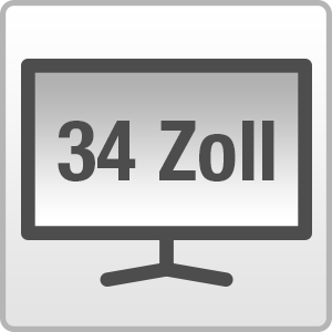 Displaygröße 34 Zoll Displaygröße 34 Zoll
