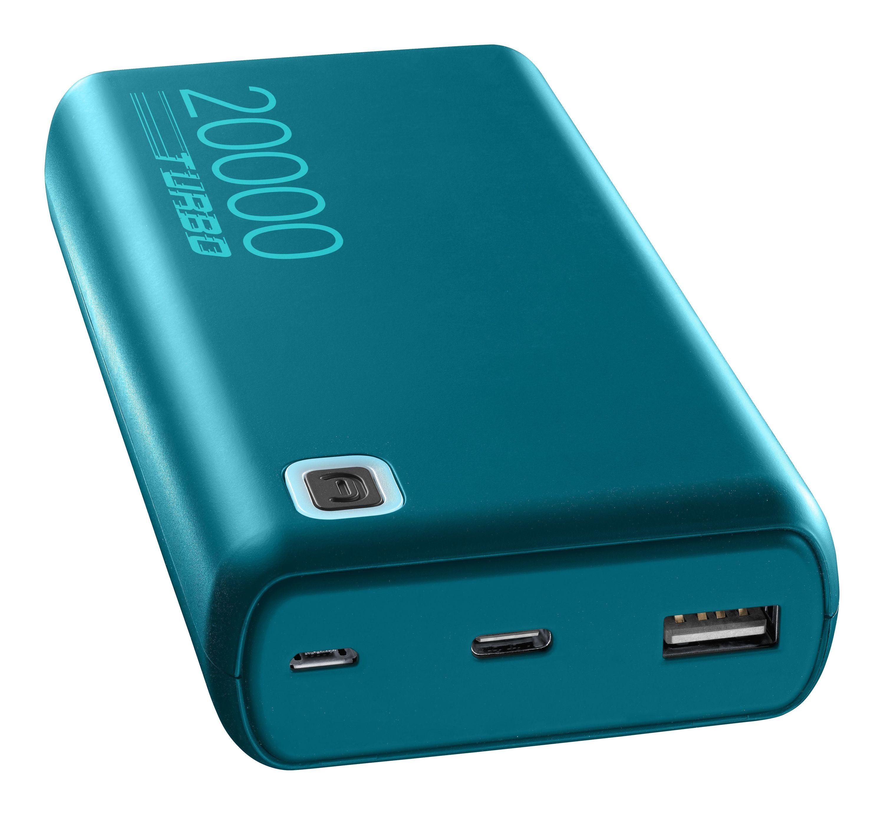 Power Bank ESSENCE Turbo 20000 Green (60471)