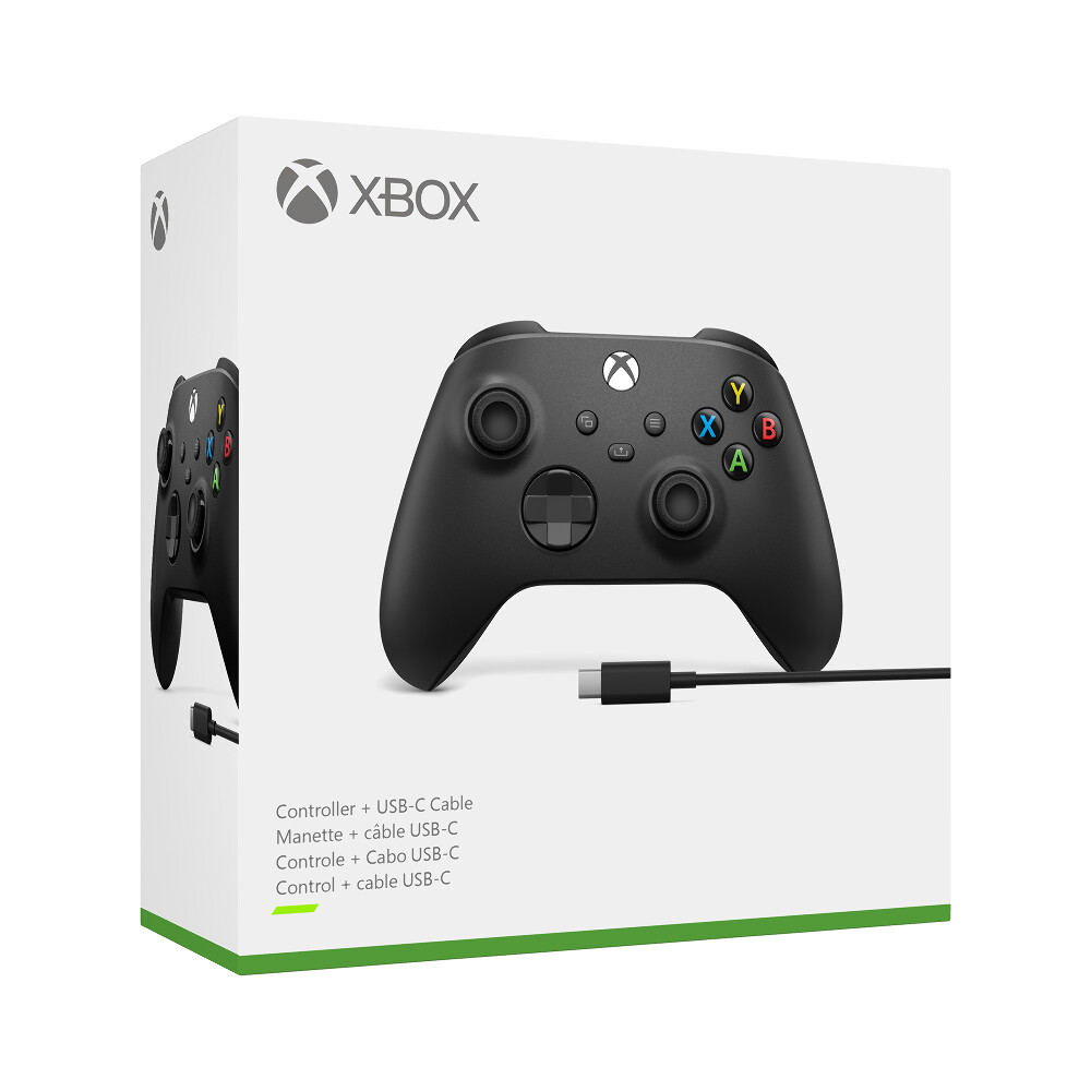 Microsoft Xbox Wireless Controller + USB C Kabel Xbox Controller ...