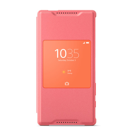 Smartphone-Cover SCR-44 koralle für Xperia Z5 compact