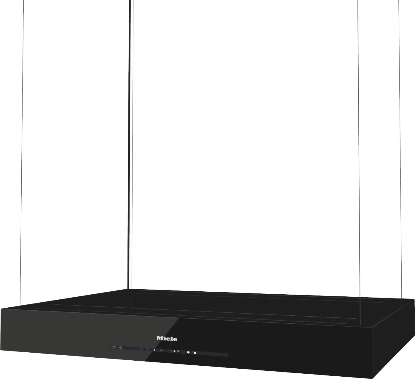 DA 6708 D Aura Edition 6000 Obsidianschwarz Dunstabzugshaube