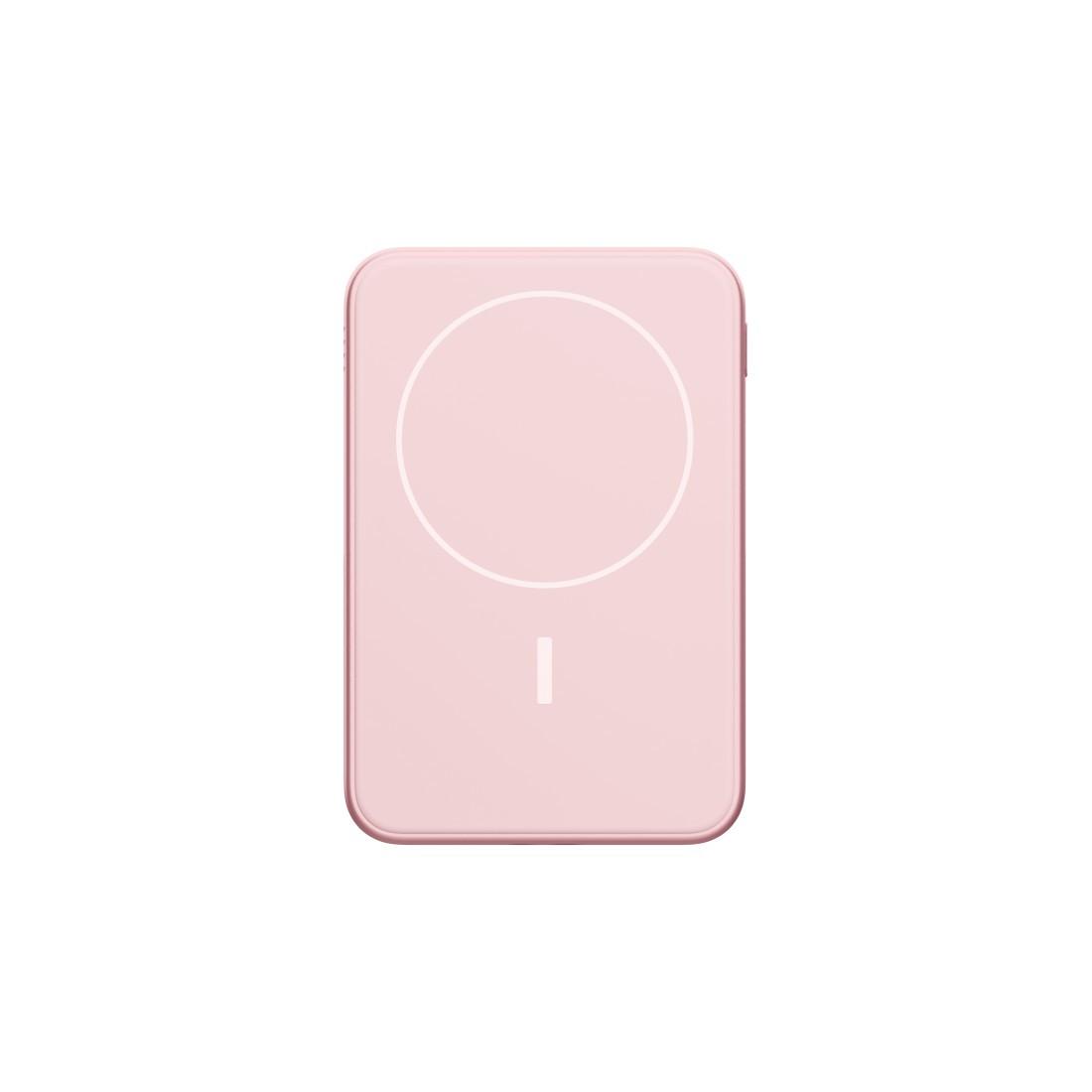 Magnet Wireless Powerbank 5000mAh Pastel Pink (00228297)