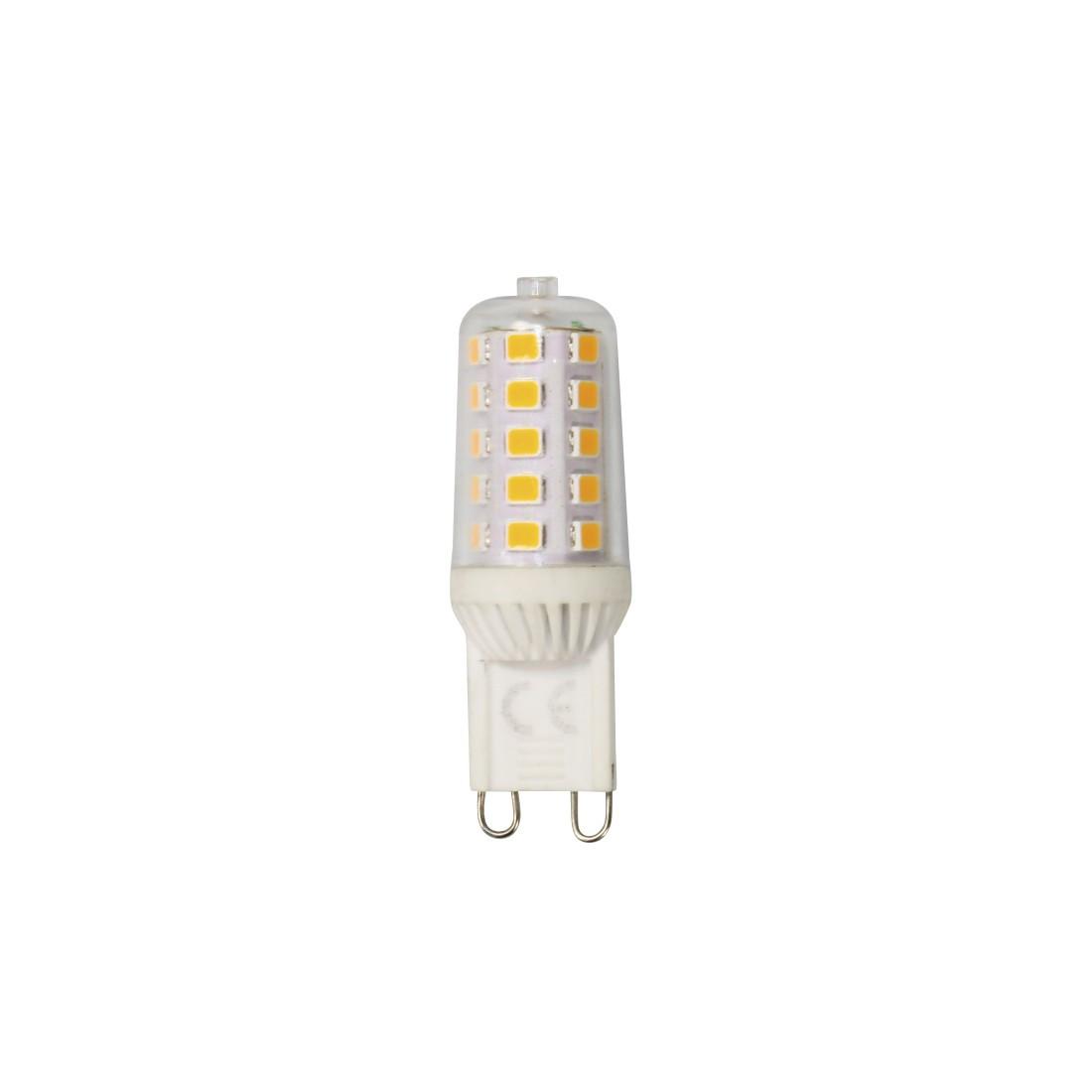 LED-Lampe, G9, 300lm, ersetzt 28W, Stecksockellampe, dimmbar, Warmweiß (00112859)