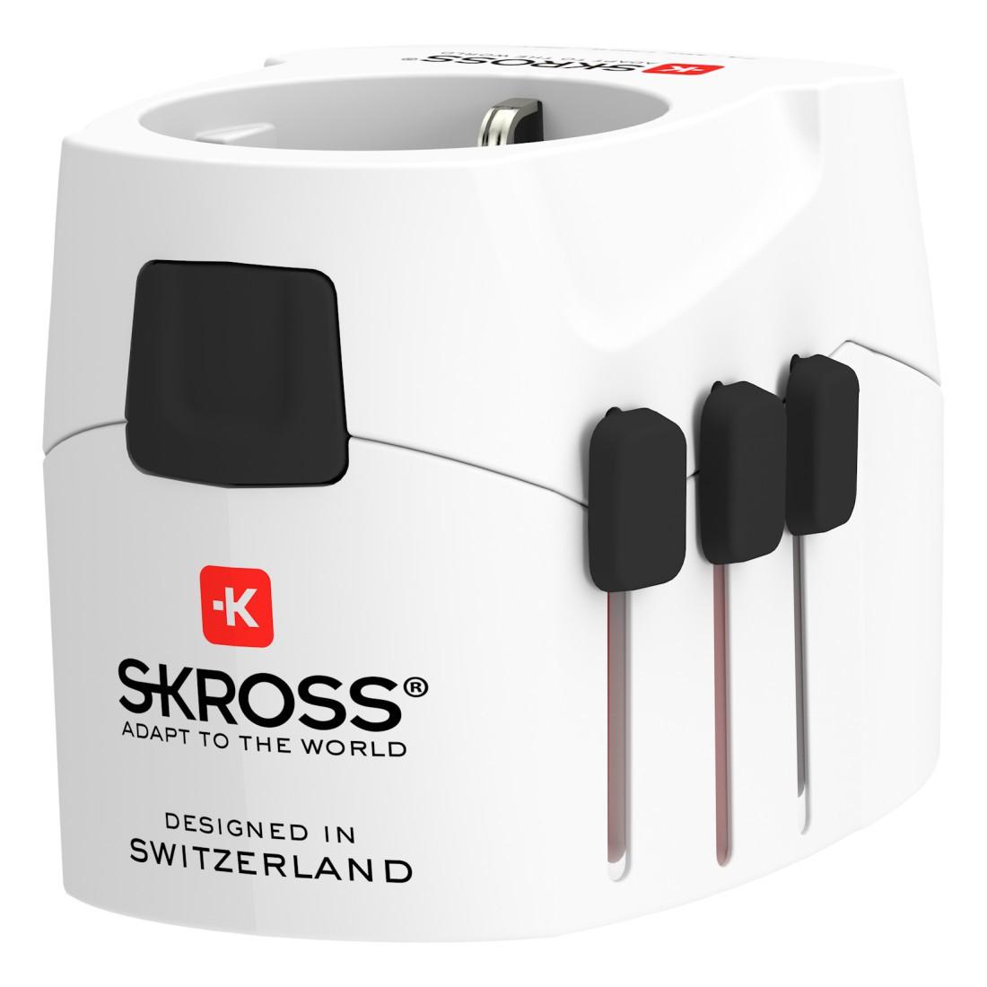 Reisestecker "PRO Light USB", Weiß (00217667)