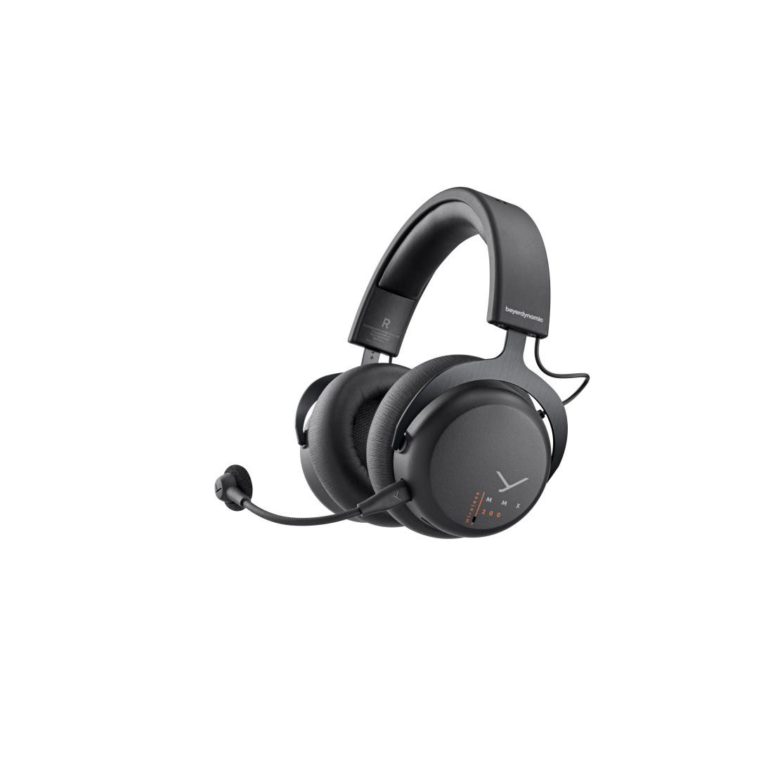 Kabelloses Gaming-Headset MMX 200, Schwarz