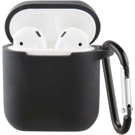 Protection Case für Apple AirPods 1&2, schwarz Kopfhörer-Zubehör