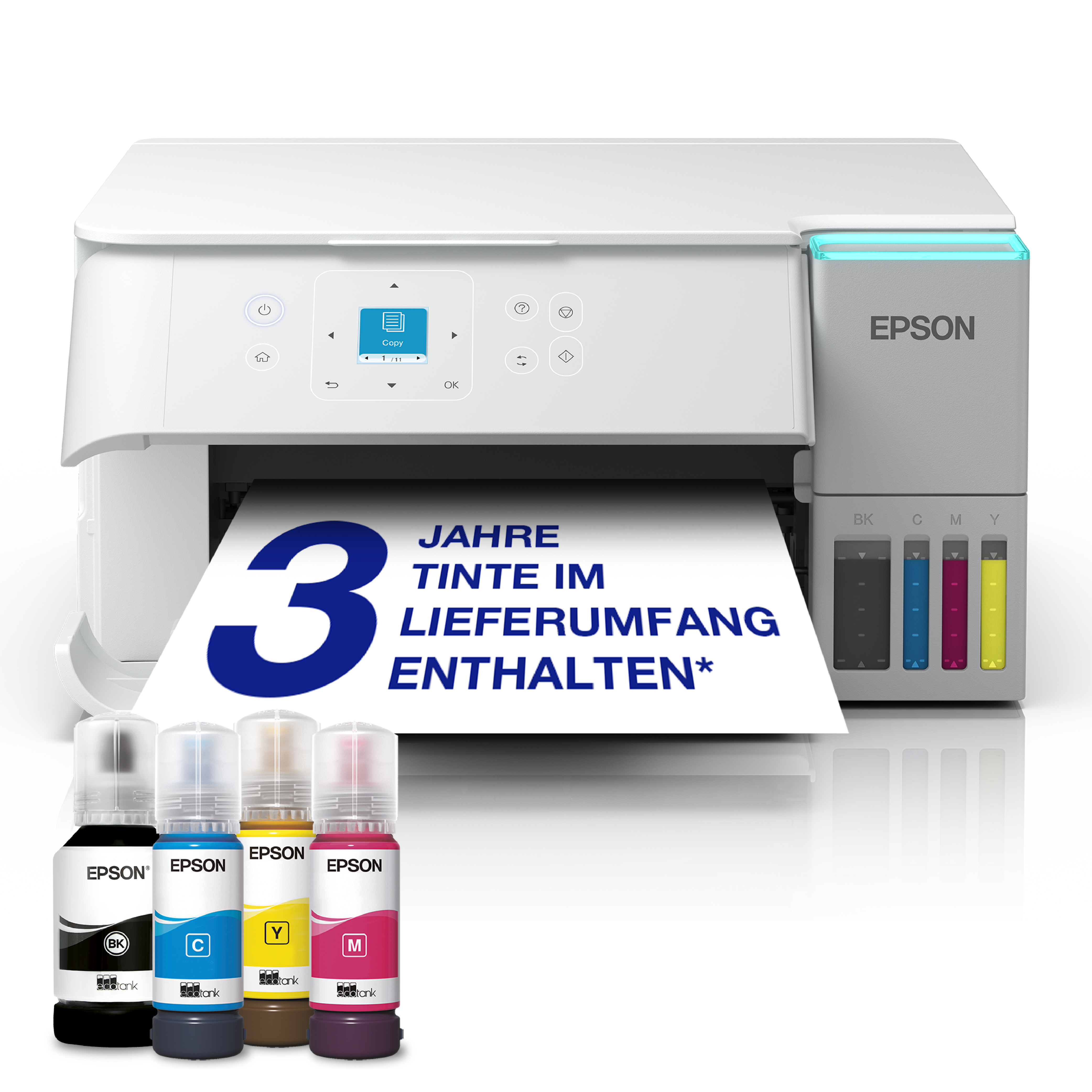 EcoTank ET-2956 Multifunktionsdrucker, Weiß
