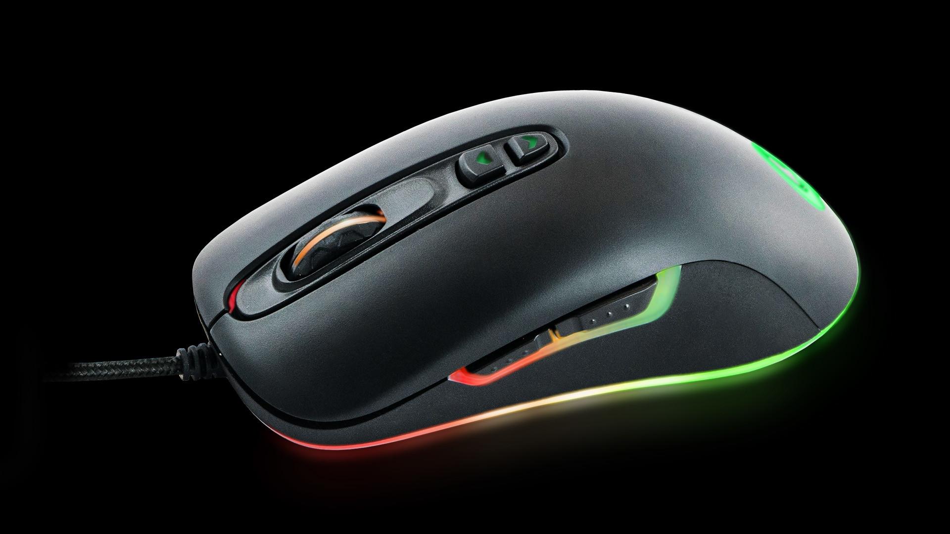 DX80 schwarz Gaming-Maus