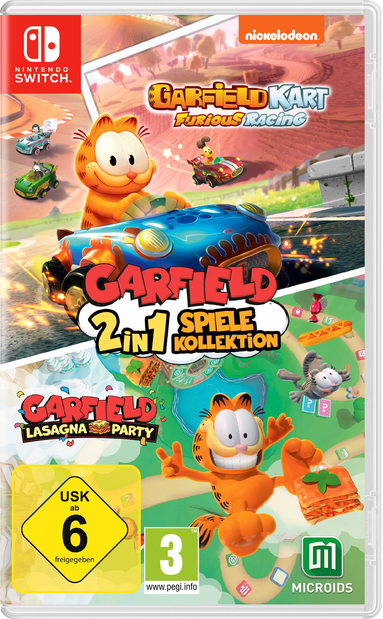 Garfield 2in1 Spiele Kollektion Nintendo Switch-Spiel