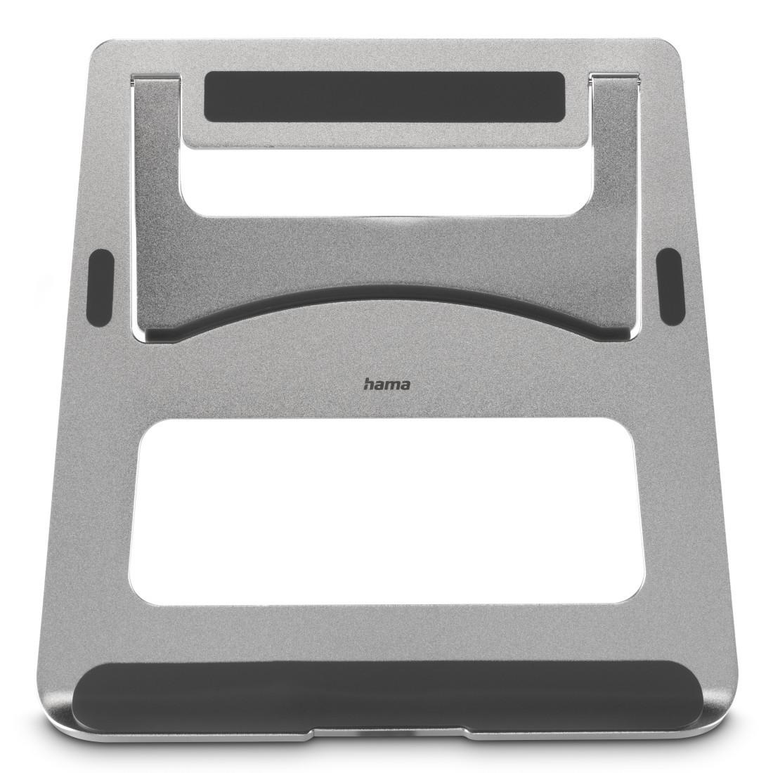 Laptop-Stand "Aluminium", faltbar, bis 40 cm (15,6"), Silber (00126811)
