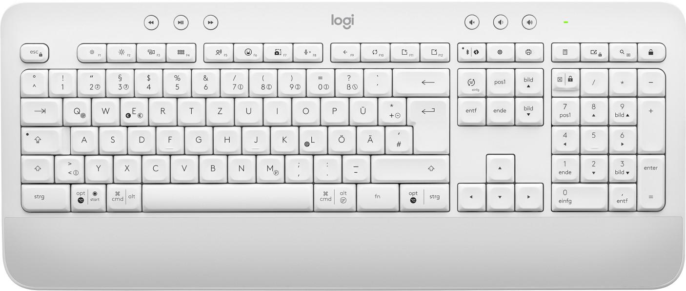 Signature K650 weiß Tastatur