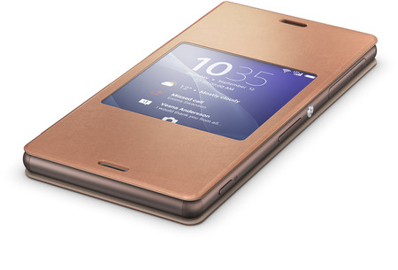 SCR 24 Smartphone-Cover für Xperia Z3 kupfer