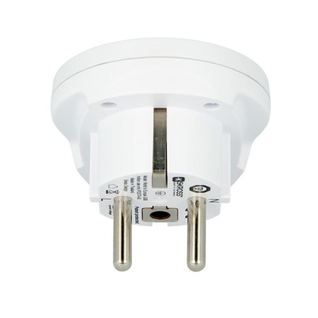 Reisestecker "World to Europe USB" (Bulk Ware), Weiß (00186721)