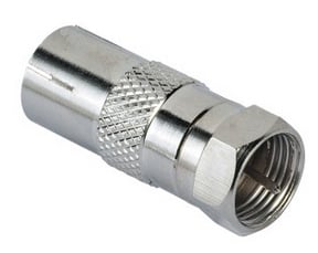 SAT-Adapter, F-Stecker - Koax-Kupplung (00122486)