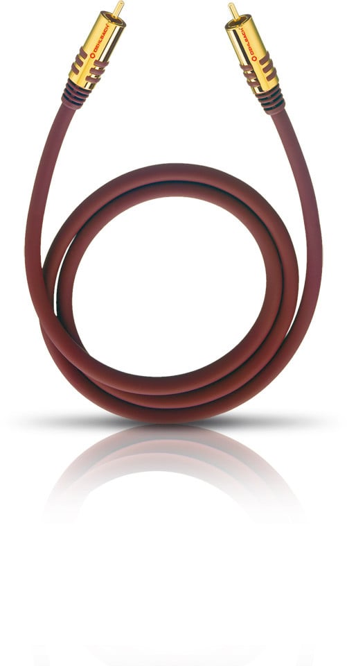 NF Subwooferkabel NF Sub cinch/cinch mono Bordeaux 3,0 m (D1C20533)