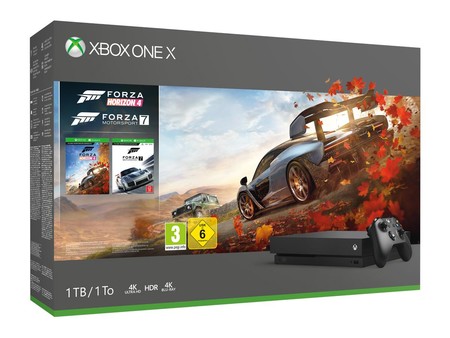 Xbox One X –Forza Horizon 4 & Forza Motorsport 7 Bundle Spielkonsole