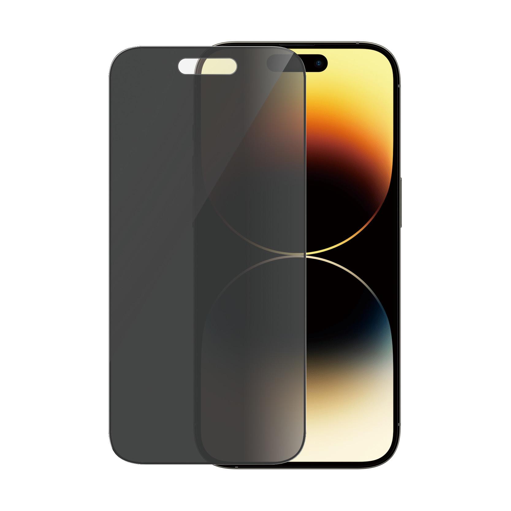 Privacy Displayschutz Apple iPhone 14 Pro | Ultra-Wide Fit mit EasyAligner (P2784)