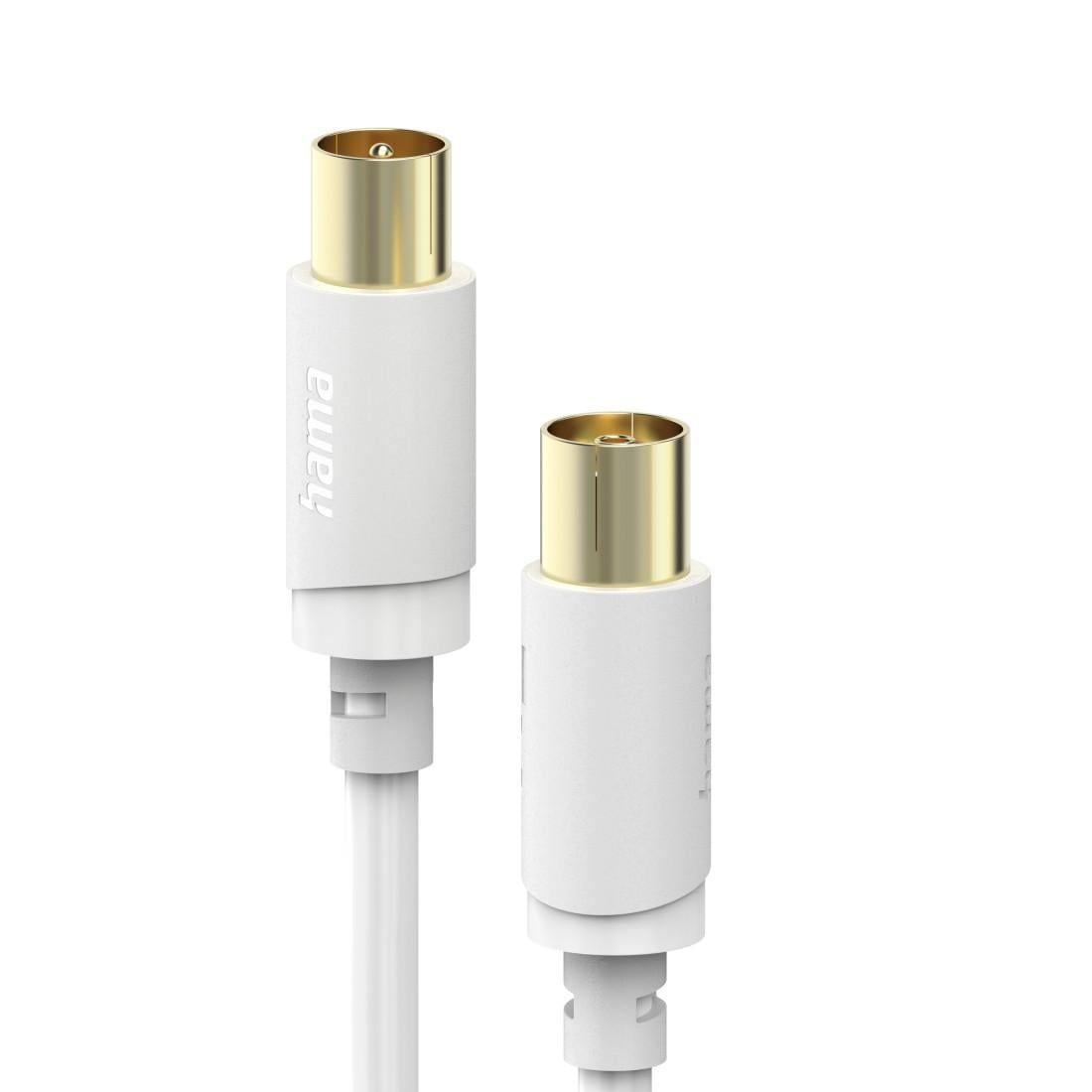 Antennen-Kabel, Koax-Stecker - Koax-Kupplung, vergoldet, 3,0 m, 120 dB (00202024)