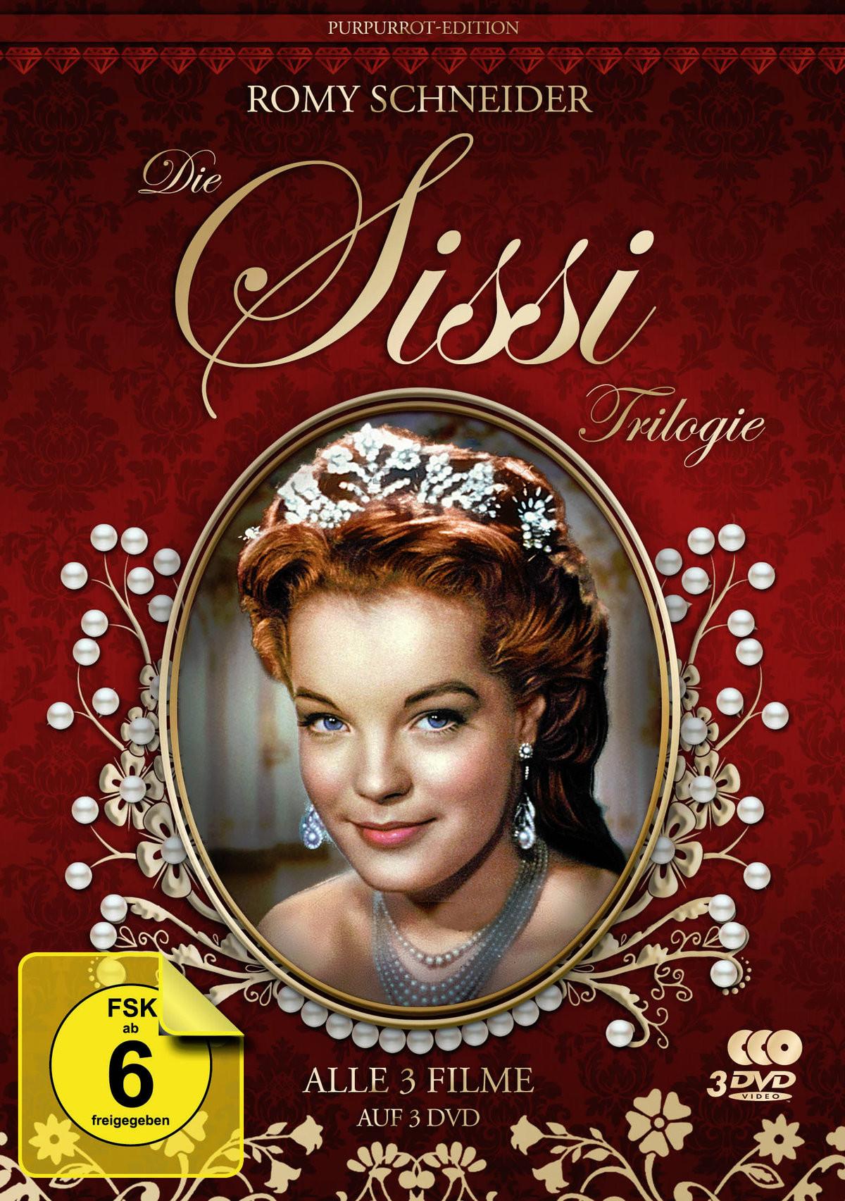 DVD Sissi 1-3 [3 DVDs] - Purpurrot Edition