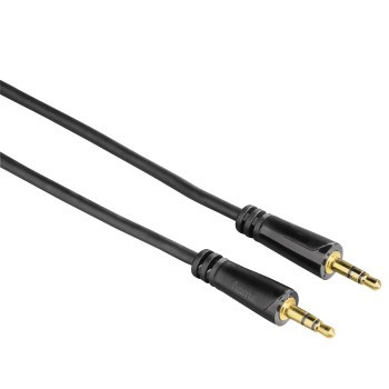 Audio-Kabel Stereo 3,0 m schwarz