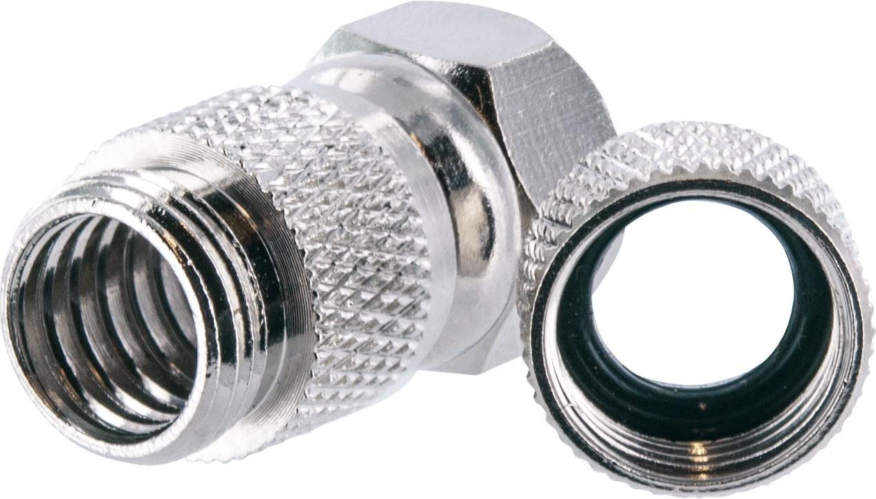 HQ F-Aufdrehstecker 2er-Set (Ø 7 mm) FSW7002 - mit Dichtung