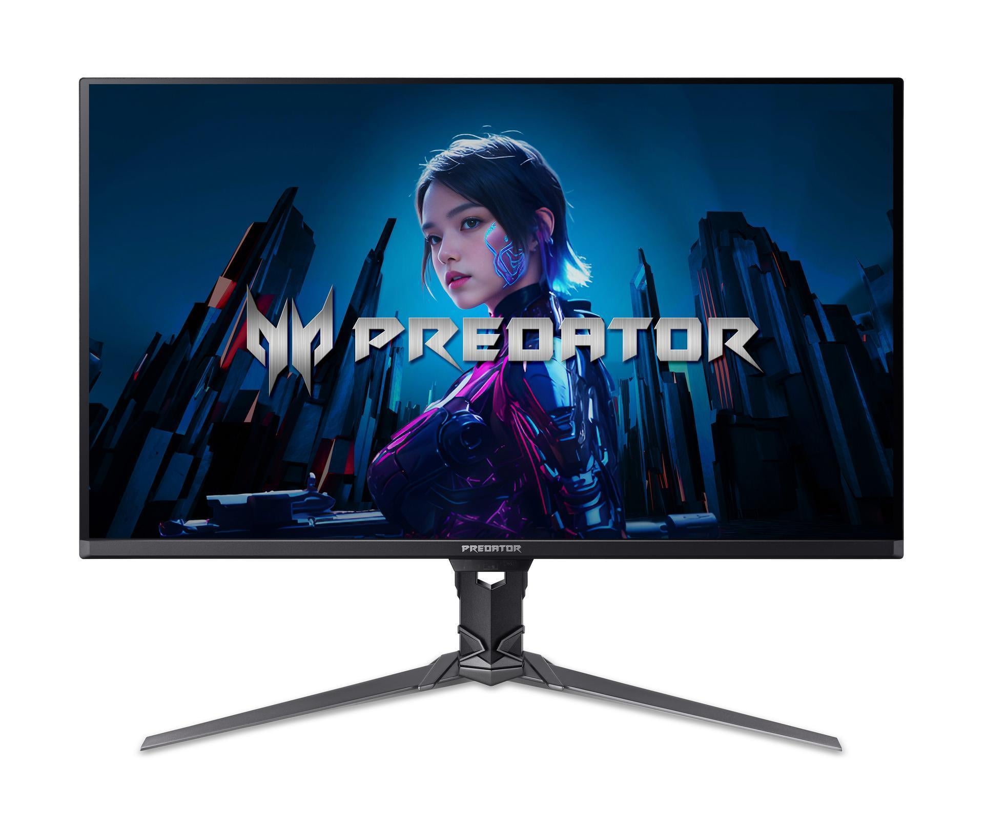 Predator X32X5bmiiphuzx, Schwarz, 31,5 Zoll, 4K, QD-OLED, 240 Hz, 0,01 ms Gaming-Monitor